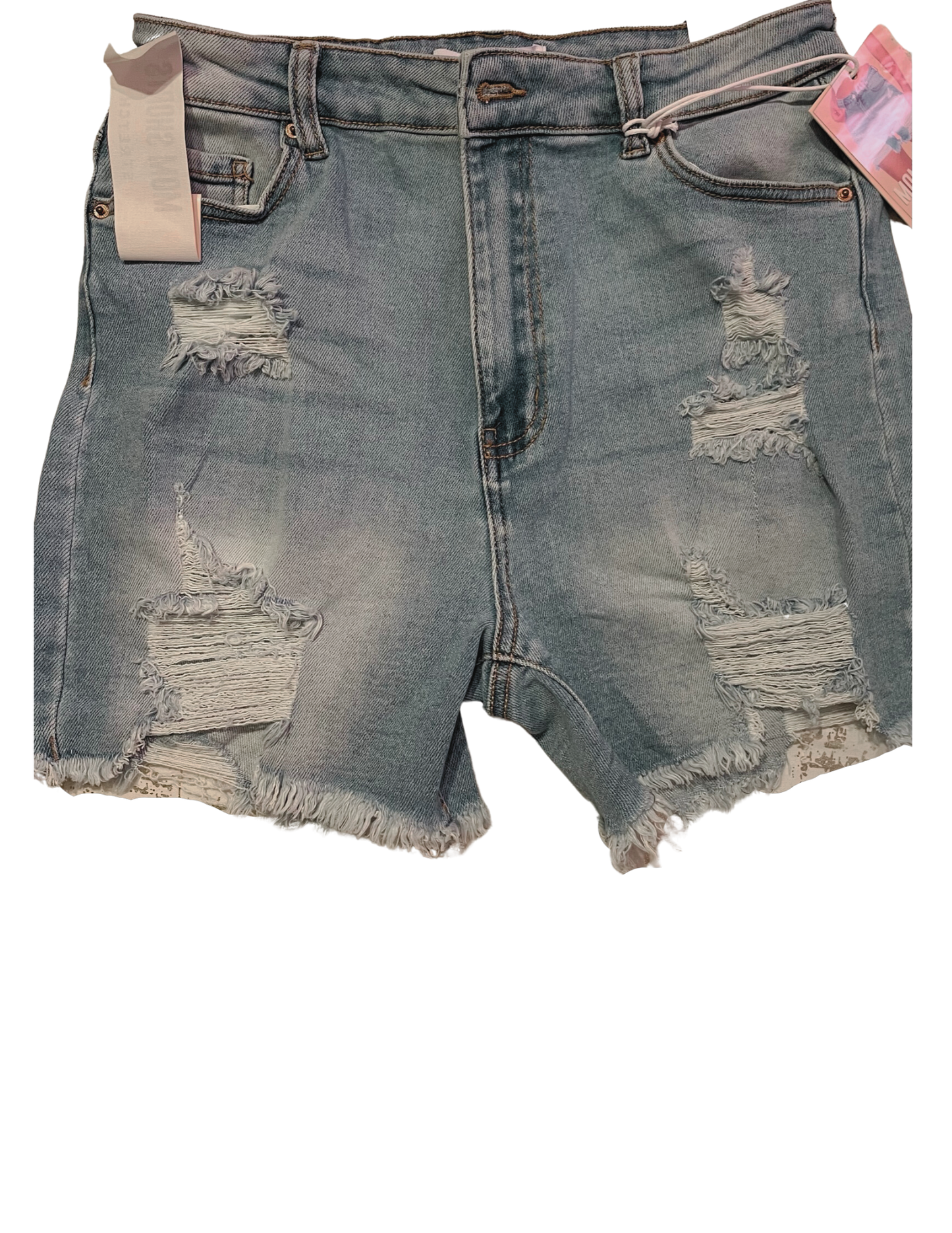 Prissy Mom Jean Shorts