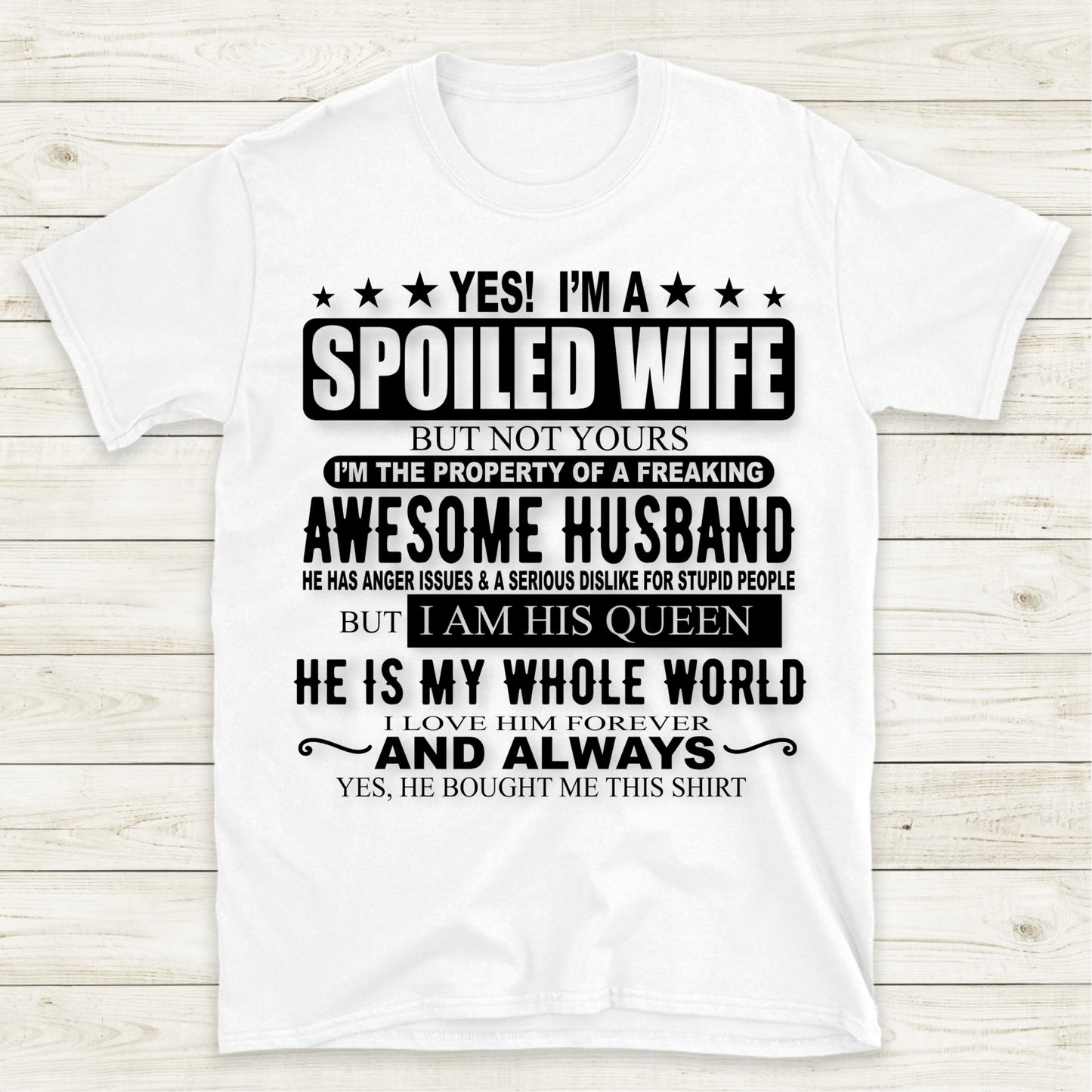 Spoiled Wife/Husband